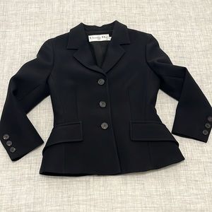 NWT Christian Dior bar jacket black
